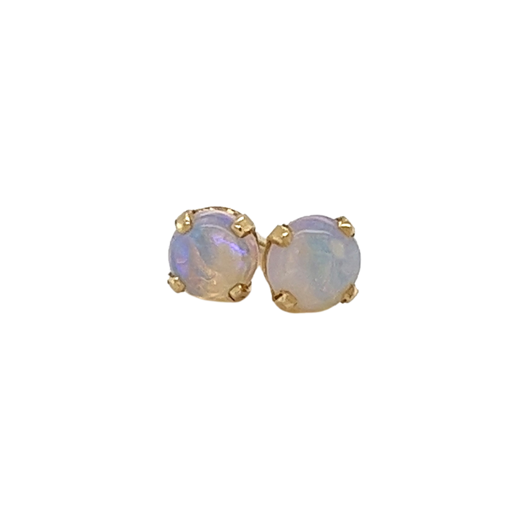 Opal Stud Earrings - SOLD – KZ Jewelry Designs